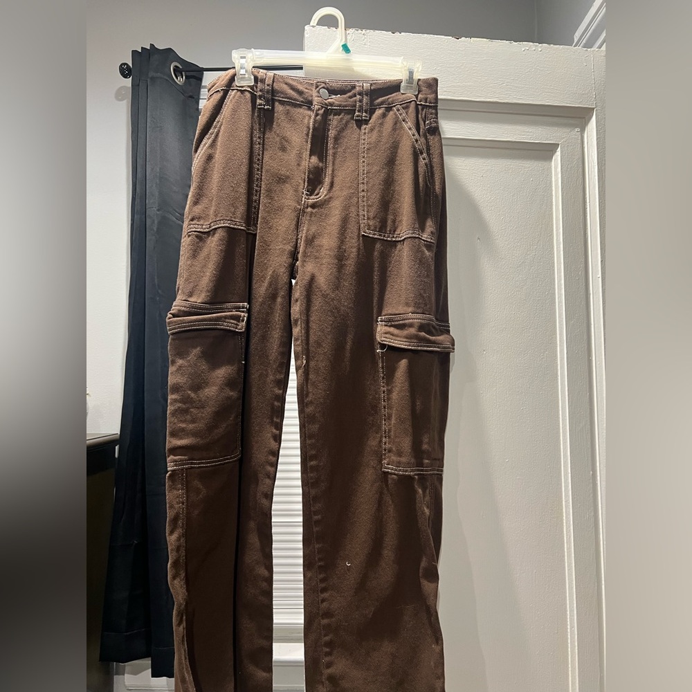 Brown Cargo Pants